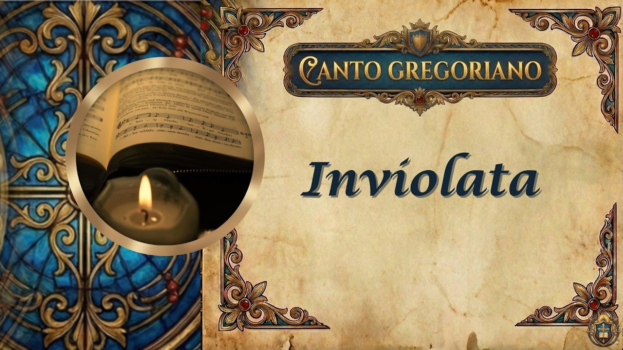 Inviolata Integra et Casta es Maria | Canto Gregoriano Mariano | Música Sacra Católica
