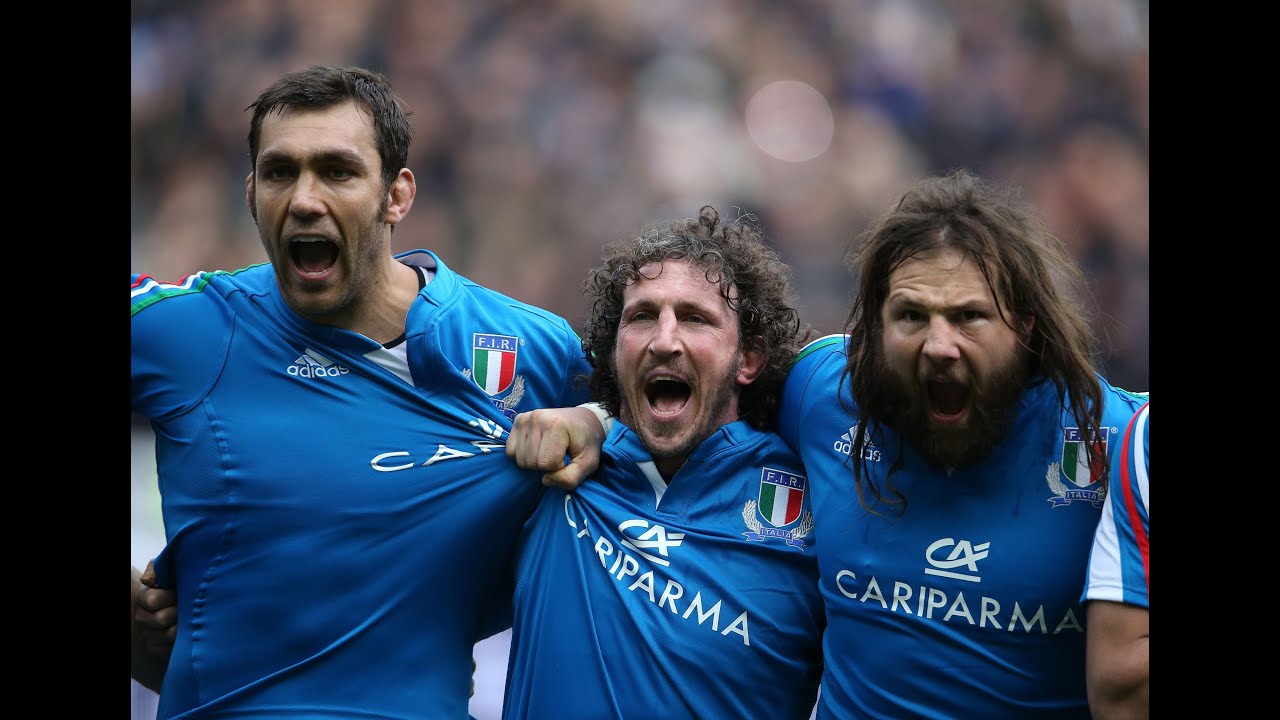 Italian National Anthem - France v Italy 9th February 2014