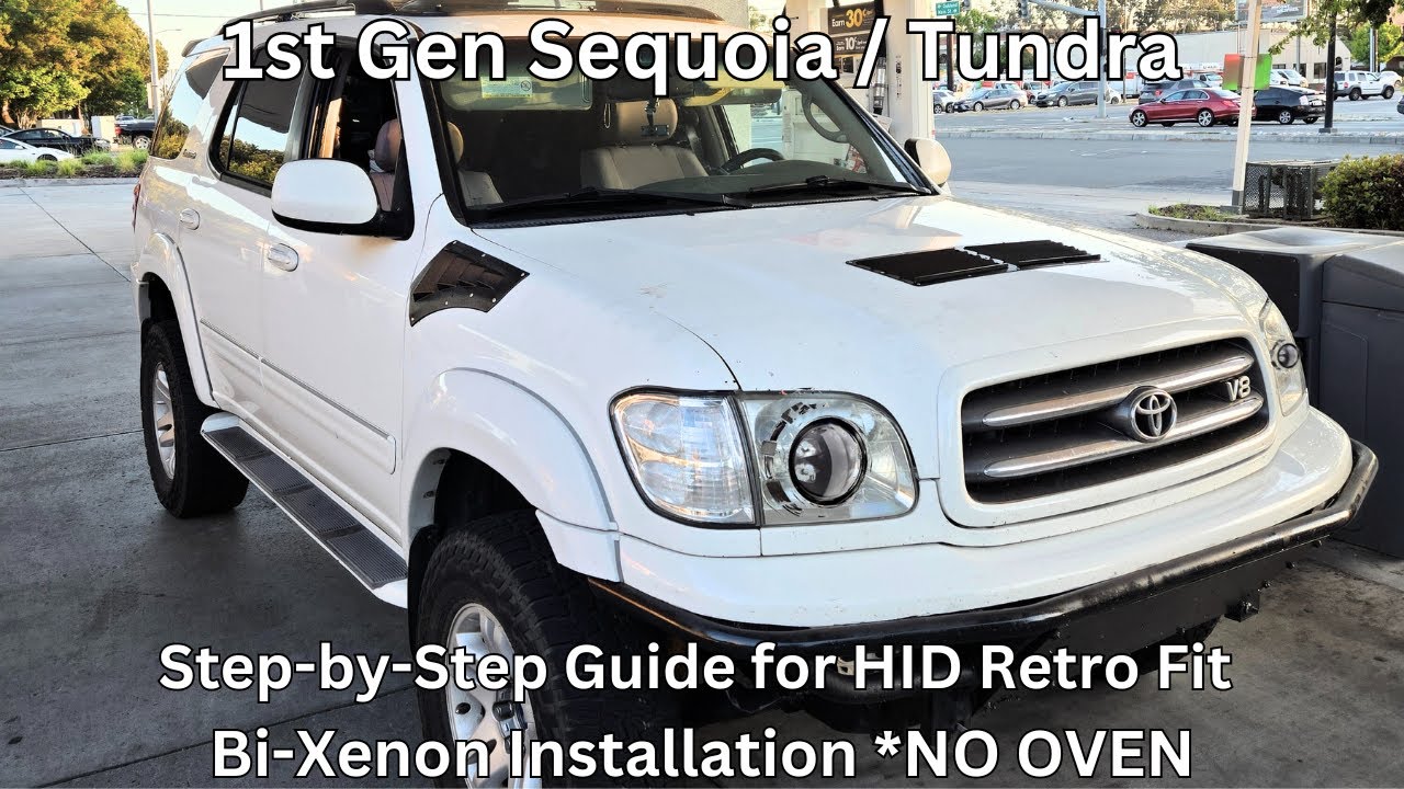 1st Gen Sequoia/Tundra HID Bi-Xenon Retrofit | Step-by-Step Guide | Easy & Affordable *NO OVEN