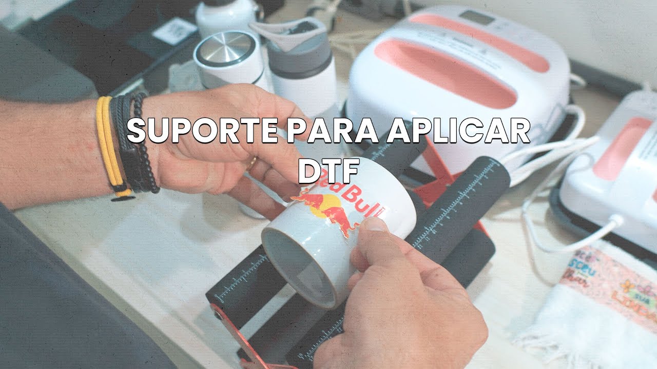 SUPORTE PARA APLICAÇÃO DE DTF UV