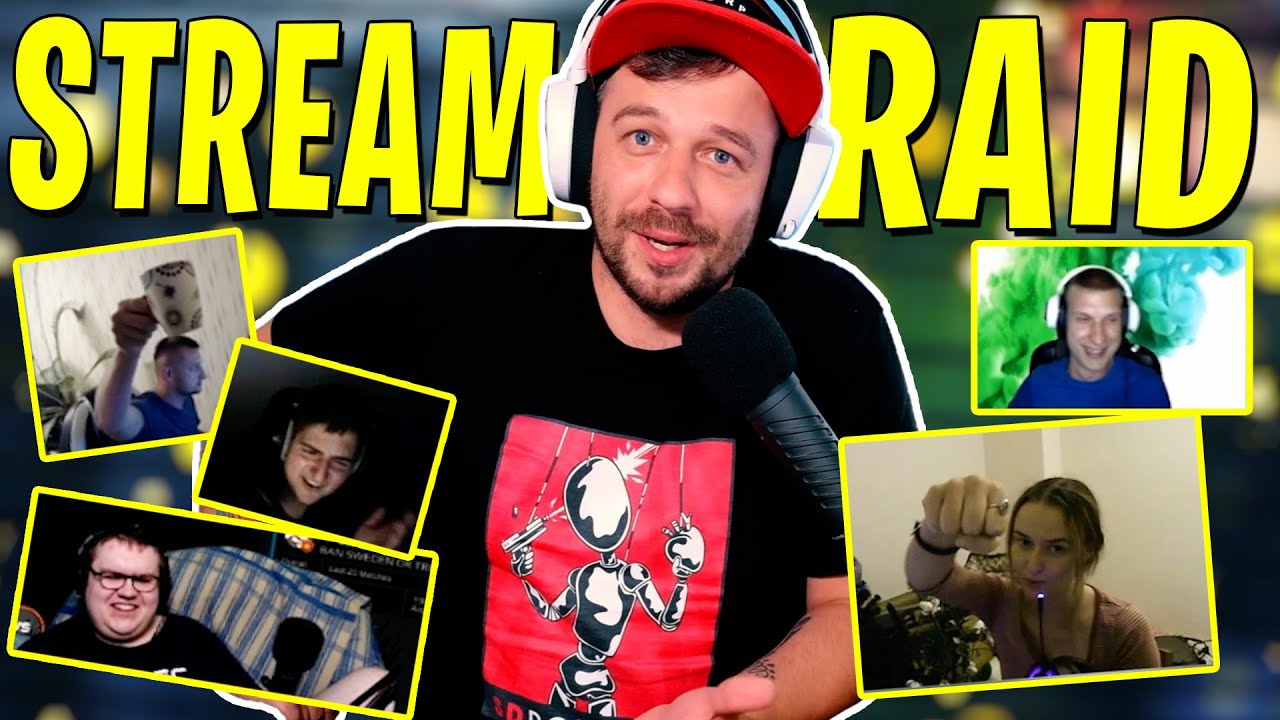 STREAM RAID'ai. Užsukom pas LT Streamerius į LIVE transliacijas!!!