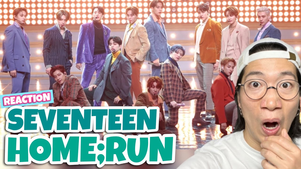 恐ろしい程揃います！'HOME;RUN' (SEVENTEEN FanCam) リアクション！