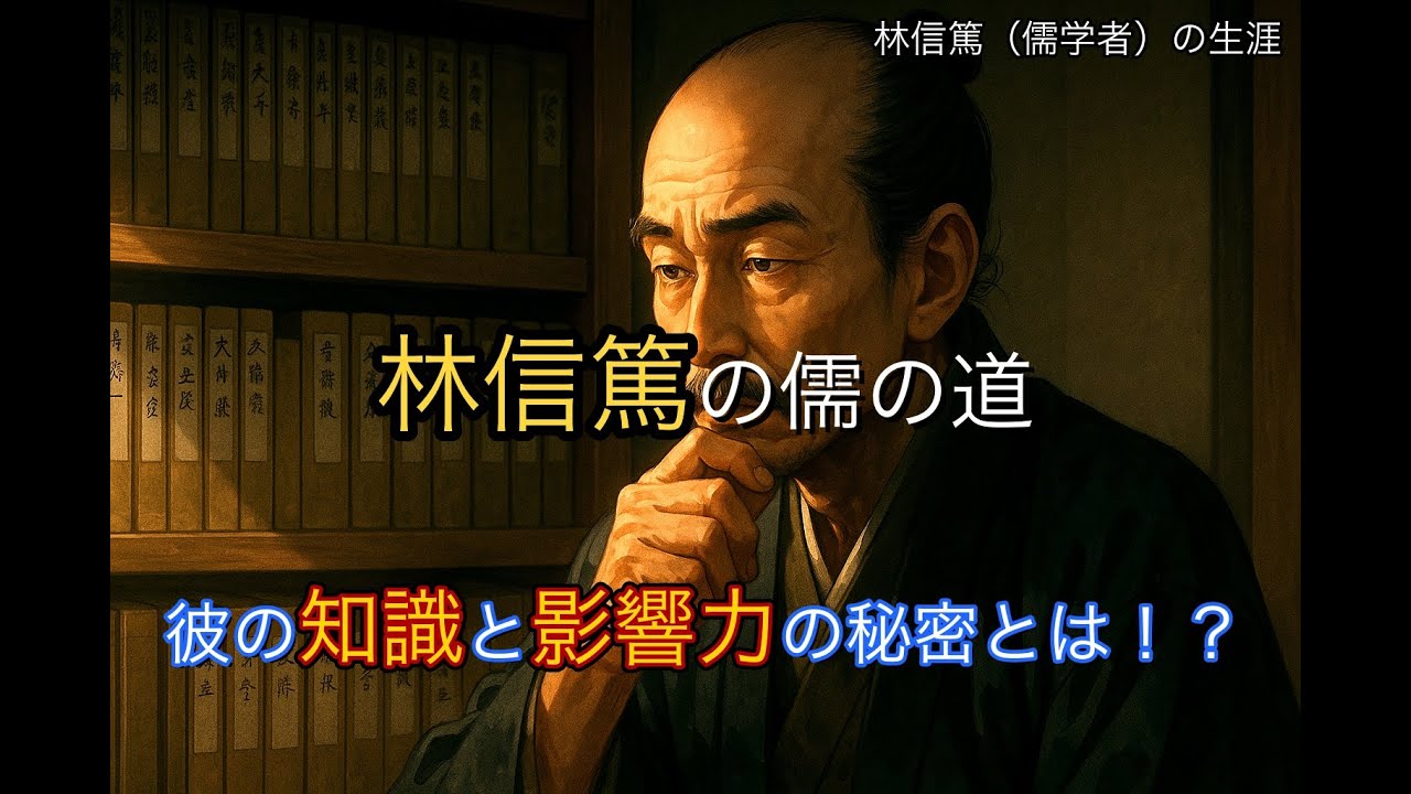 第142回　林信篤の儒学者人生