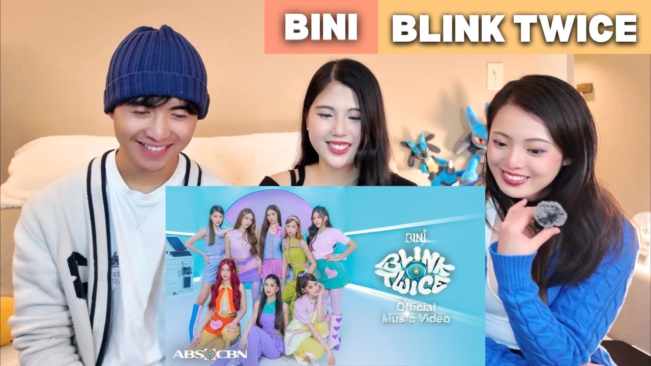 BINI: Blink Twice Official Music Video | Foreigner Friends Reacting for the First Time (Reaction)