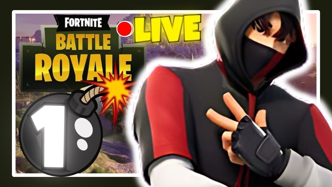 Je JOUE FORTNITE pour la PREMIÈRE FOIS - TOP 1 DIRECT🥷