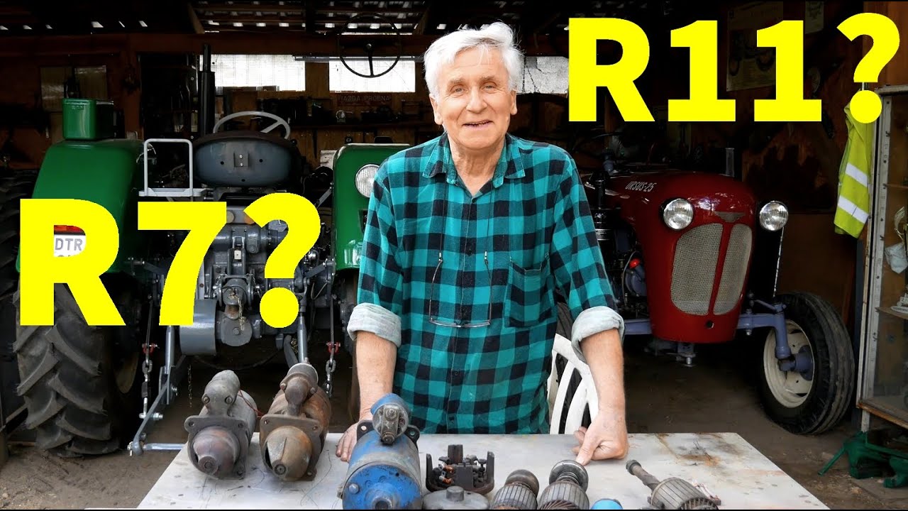 ROZRUSZNIKI R7 i R11 | Ursus C-330 C-4011 C-360 ZETOR 25 | ELMOT MAGNETON PAL | Poradnik warsztatowy