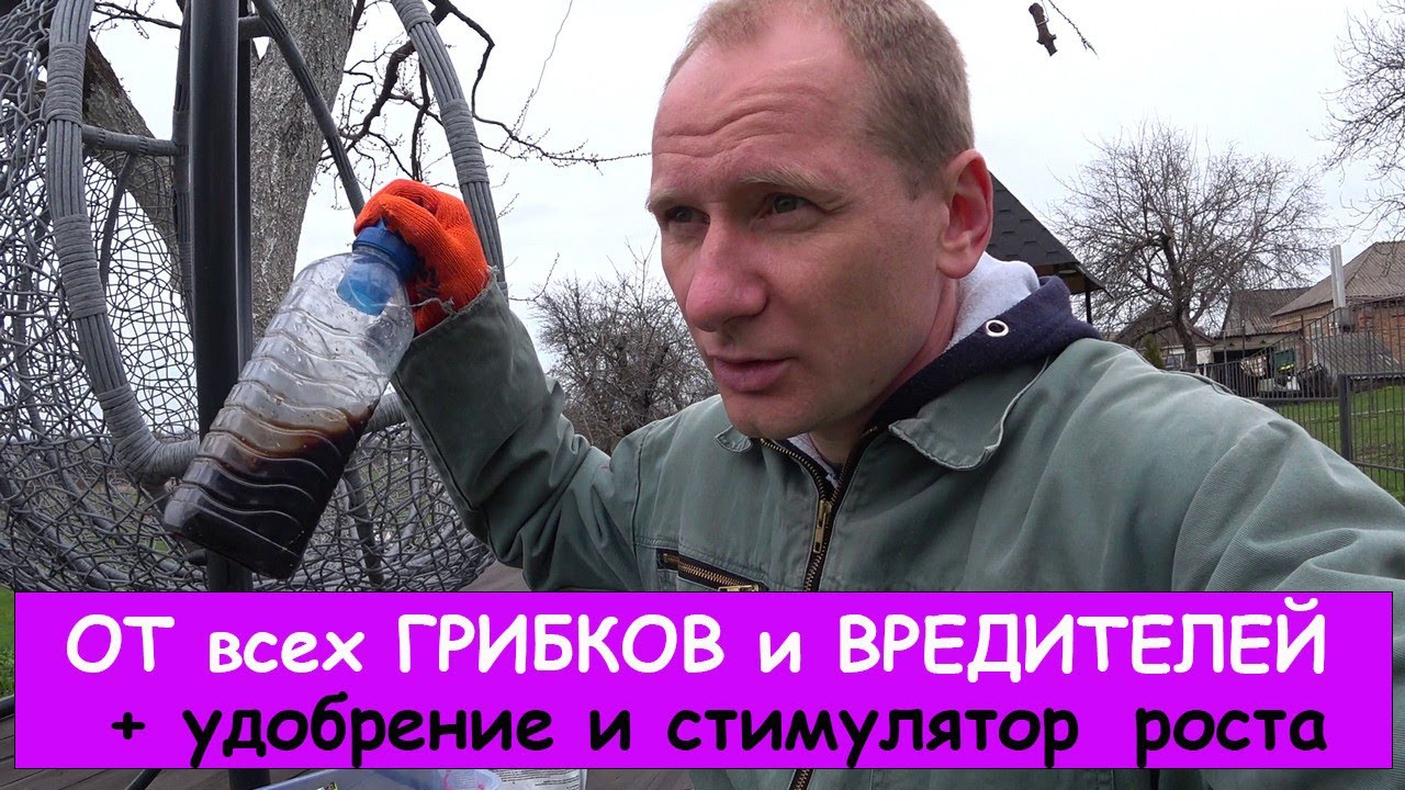 От ВСЕХ грибков и вредителей ПЕРВАЯ комплексная баковая смесь