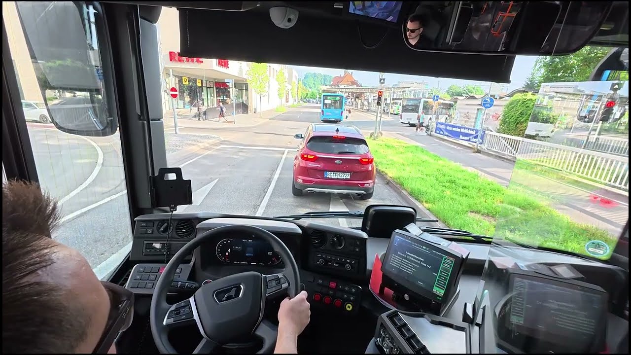 POV Körüklü Otobüs İle Kısa Bir Tur - Man Lion’s City 18