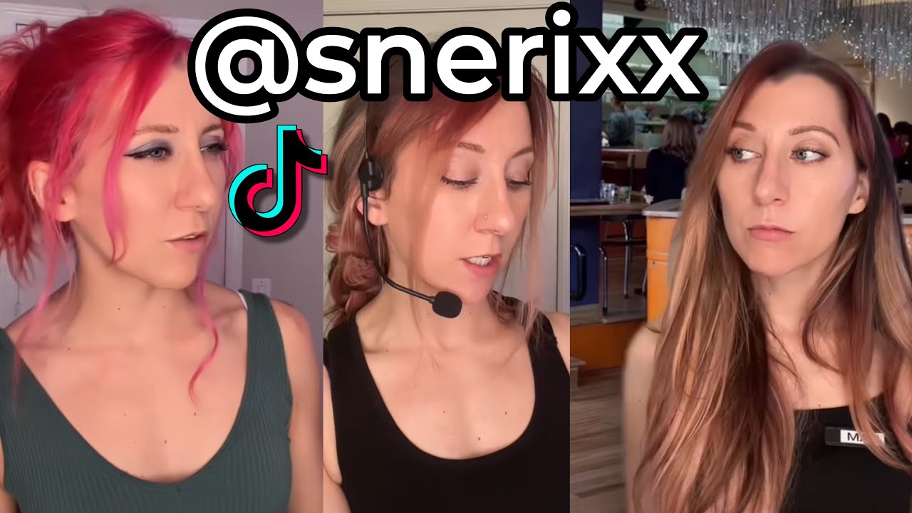 snerixx relatable customer tiktoks (2024)