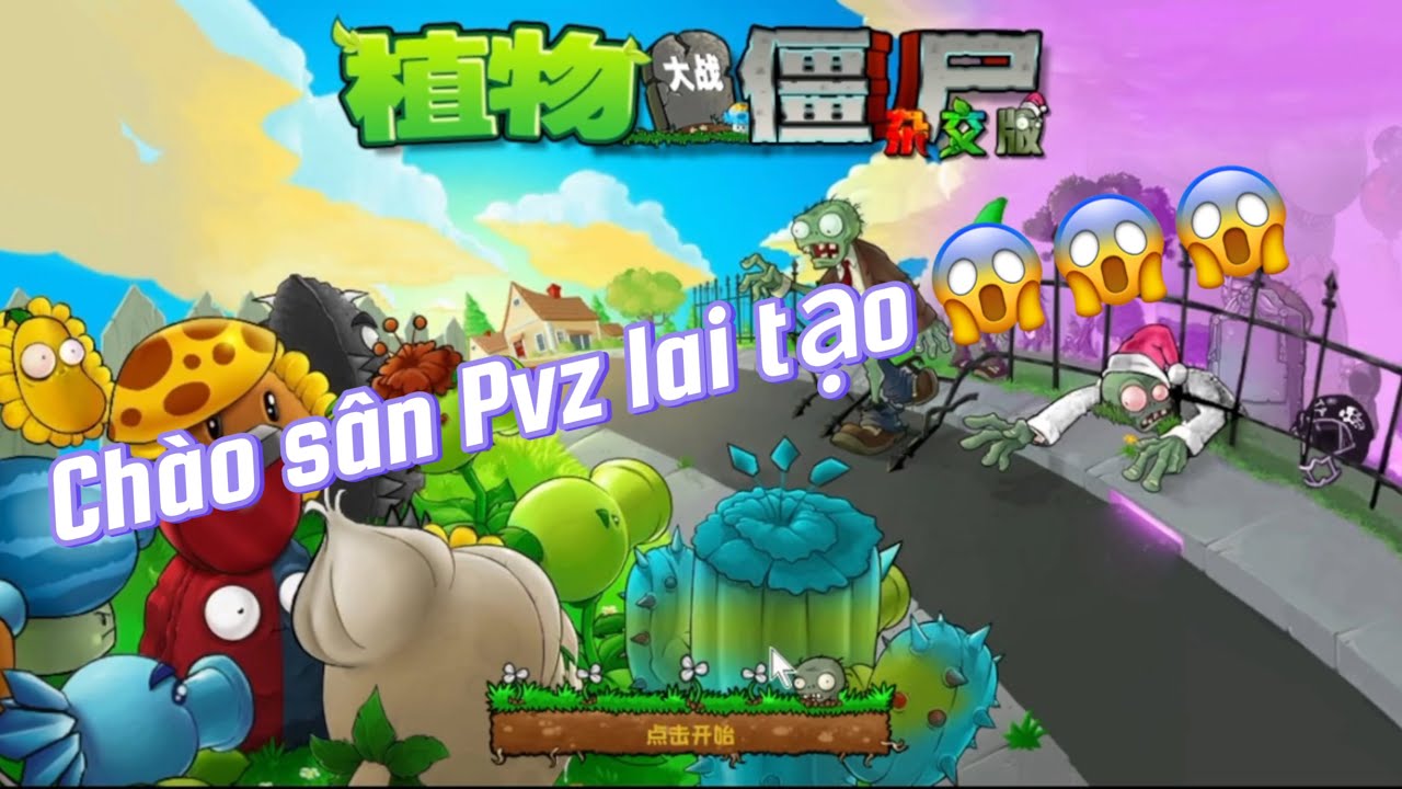 Plants Vs Zombies hybrid Part 1 lai tạo ngày đầu tiên