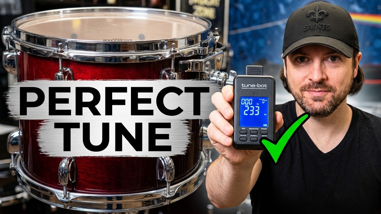 Drum Set Tuning With Tune-Bot