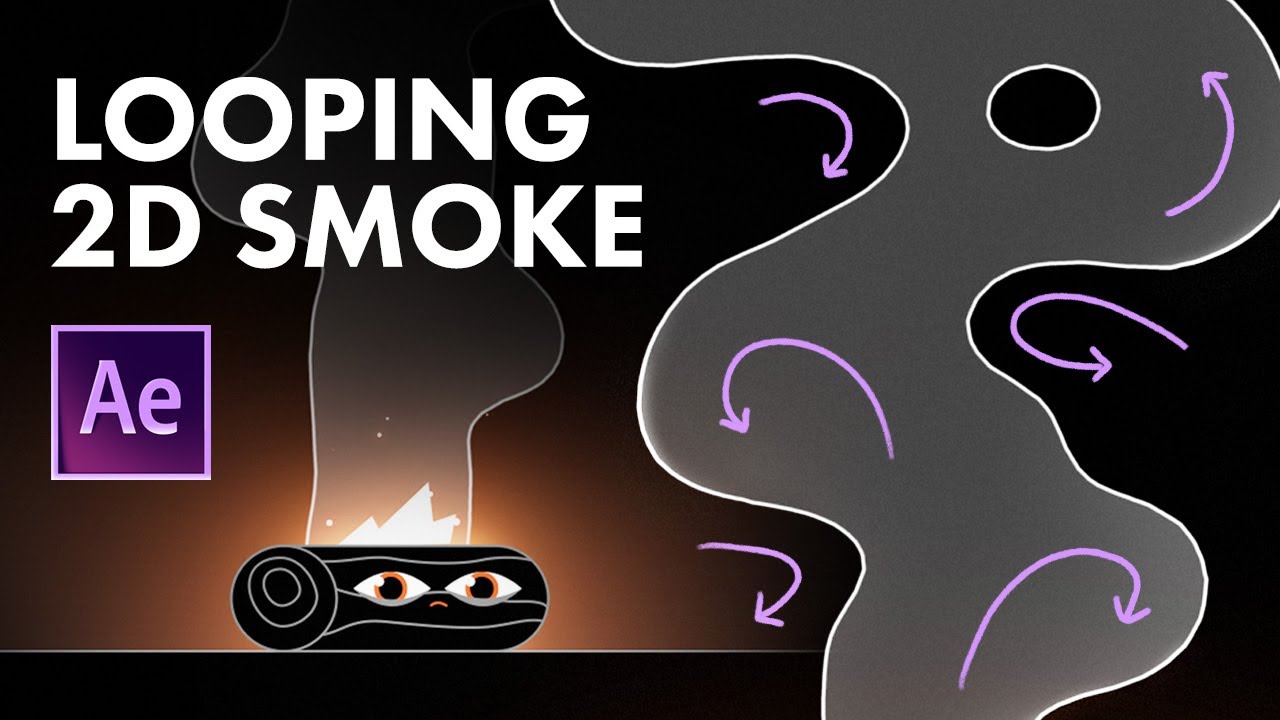 The Best 2D Smoke in After Effects - Animation Tutorial