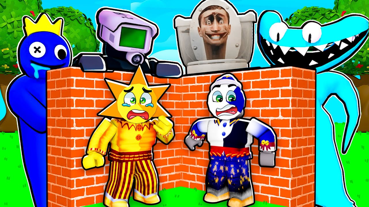 Sun and Moon BUILD to SURVIVE in Roblox