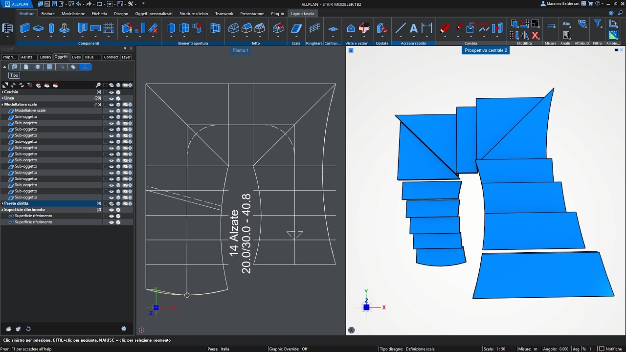 ALLPLAN FreeForm Stair Modeler