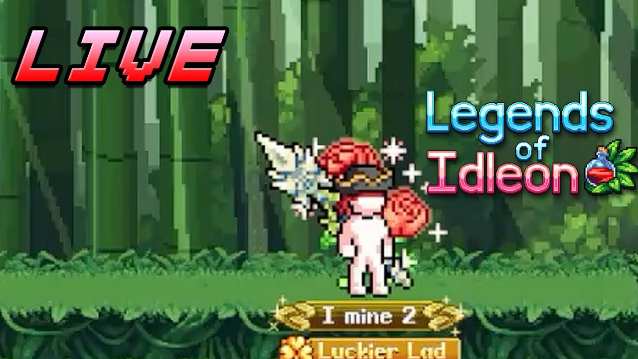 Legends of idleon doing some daily stuff