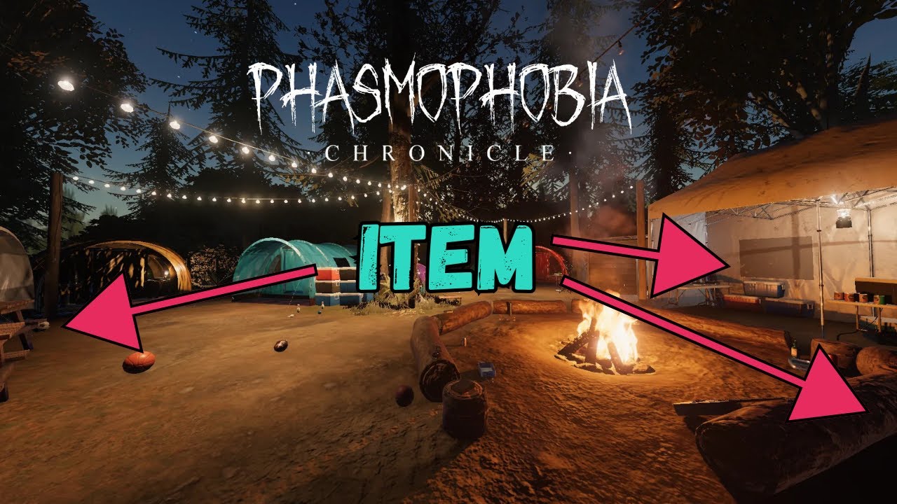 All New Cursed Item Locations - Camp Woodwind | Phasmophobia 2025 Update