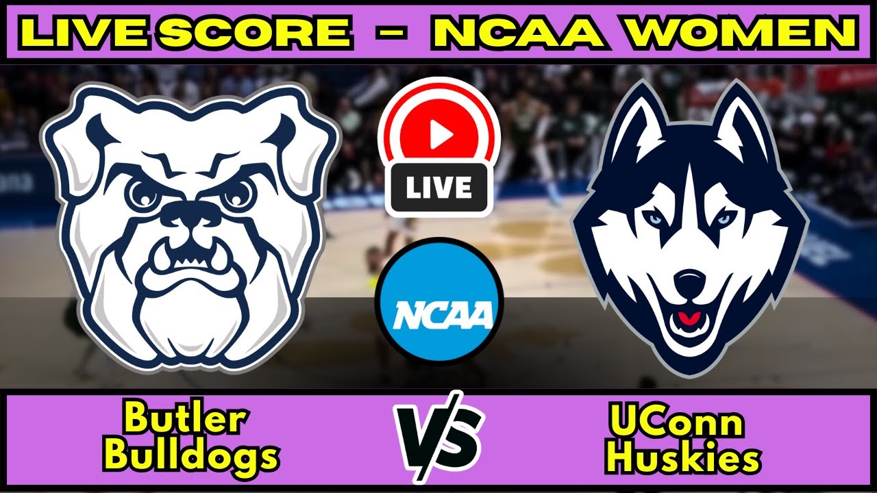 🔴 Butler Bulldogs vs UConn Huskies | NCAA Women&rsquo;s Basketball | Live Score Update December 28
