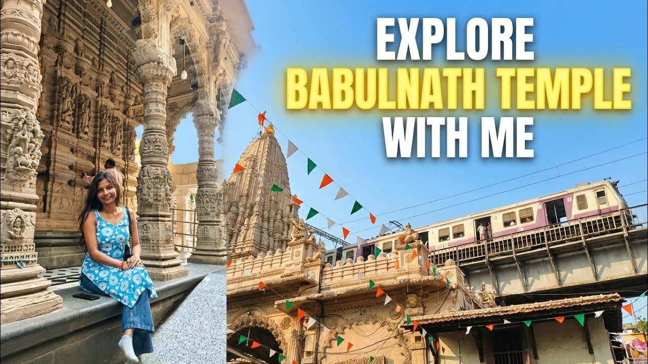 Kya aap kabhi iss adbhut Mandir gaye ho ?  | Mumbai 2nd Temple BabulNath 🪷🥰 