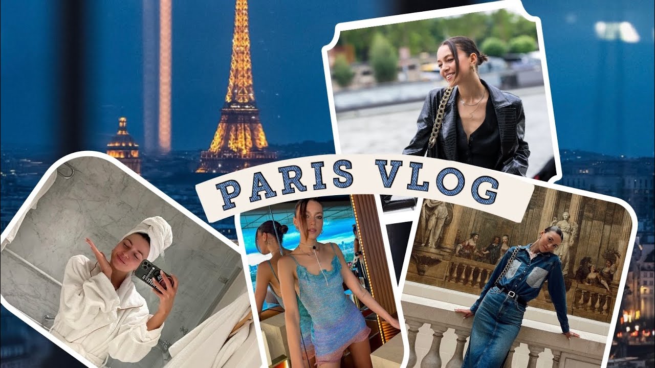 PARIS Vlog ✈️ Come with me to a mini trip for work 🌍✨