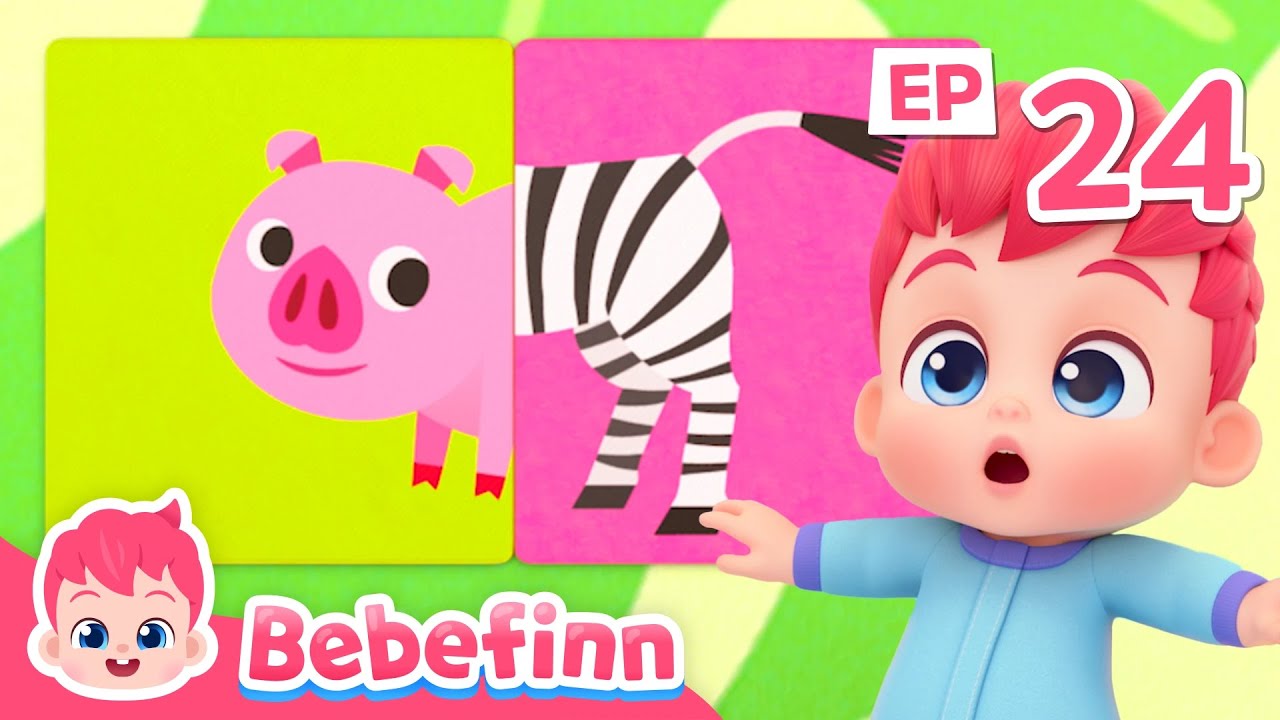 Have You Ever Seen a Tail? | EP24 | Bebefinn Animal Songs | Guessing Game | Nursery Rhymes