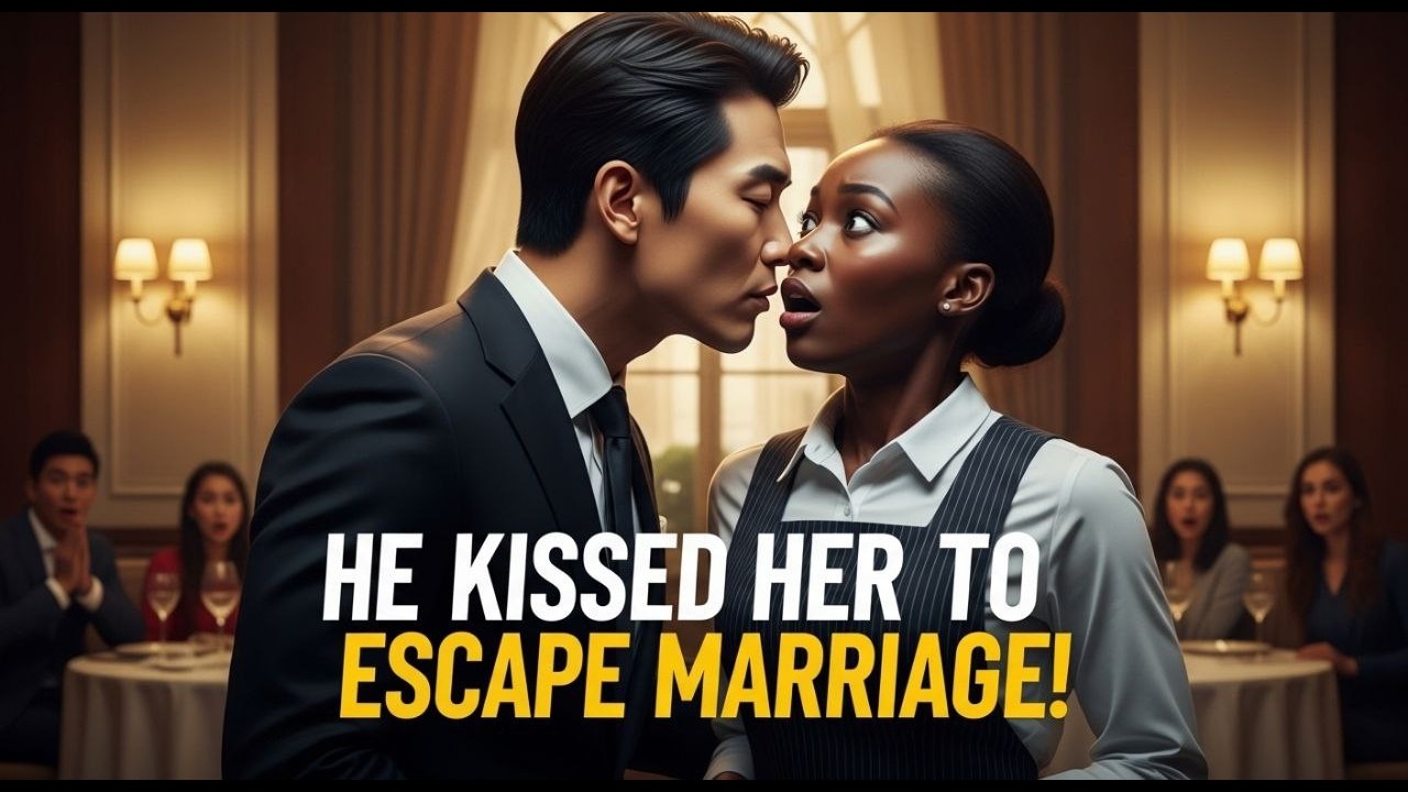 Korean Mafia Kiss a Black Waitress to Escape an Arranged Marriage - He Later Falls in Love With Her