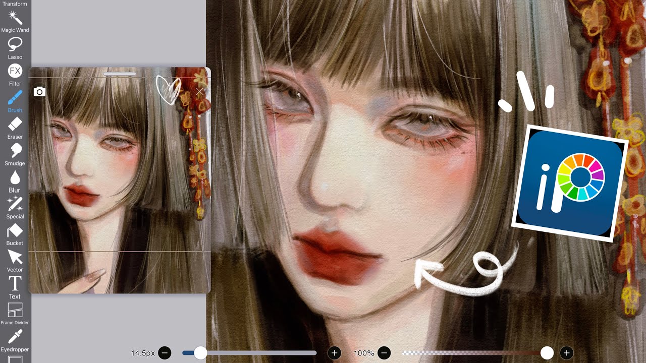 ibisPaint x Watercolor°•☆•° [Full Coloring Process]🖌️