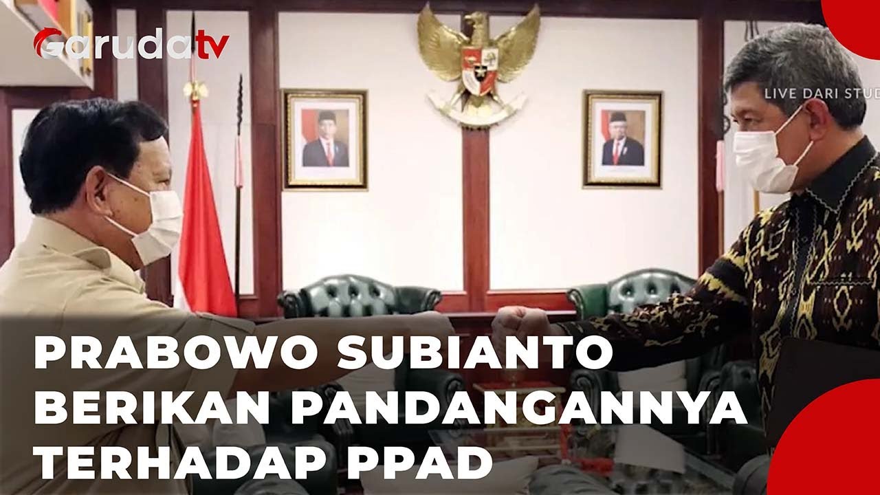 Menhan RI Prabowo Subianto Terima Kunjungan Ketua Umum Persatuan Purnawirawan TNI AD di Kemehan
