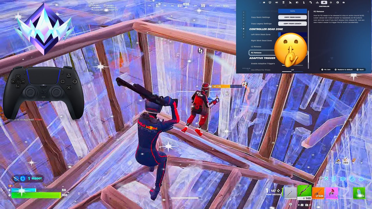 NEW BEST Controller SETTINGS + Aimbot Sensitivity Tutorial (Fortnite Settings Explained)