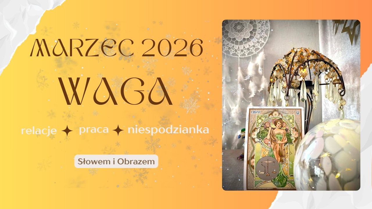 WAGA - Prognoza na Marzec 2026