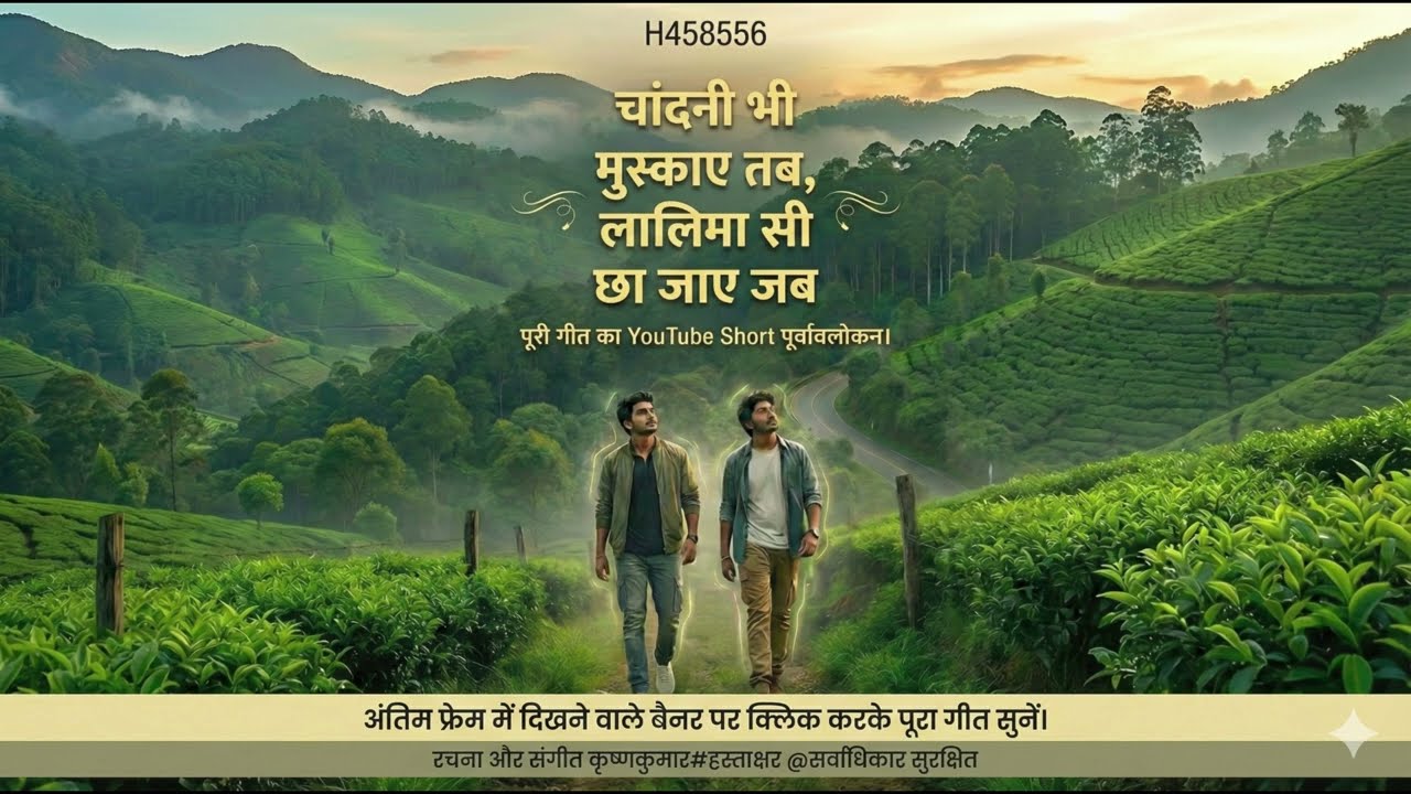 (पुरुष) लालिमा सी छा जाए जब