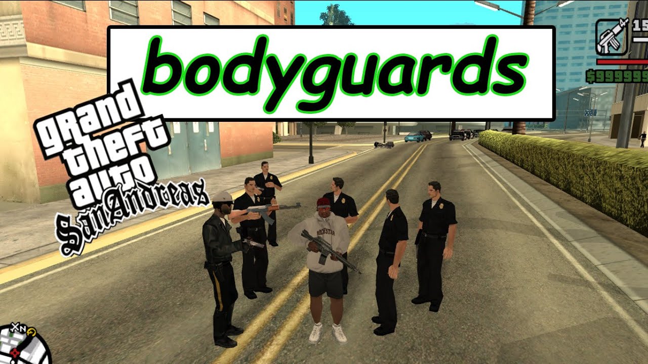 How To Get Bodyguards | GTA SAN ANDREAS | PROTECTION | NOT MOD