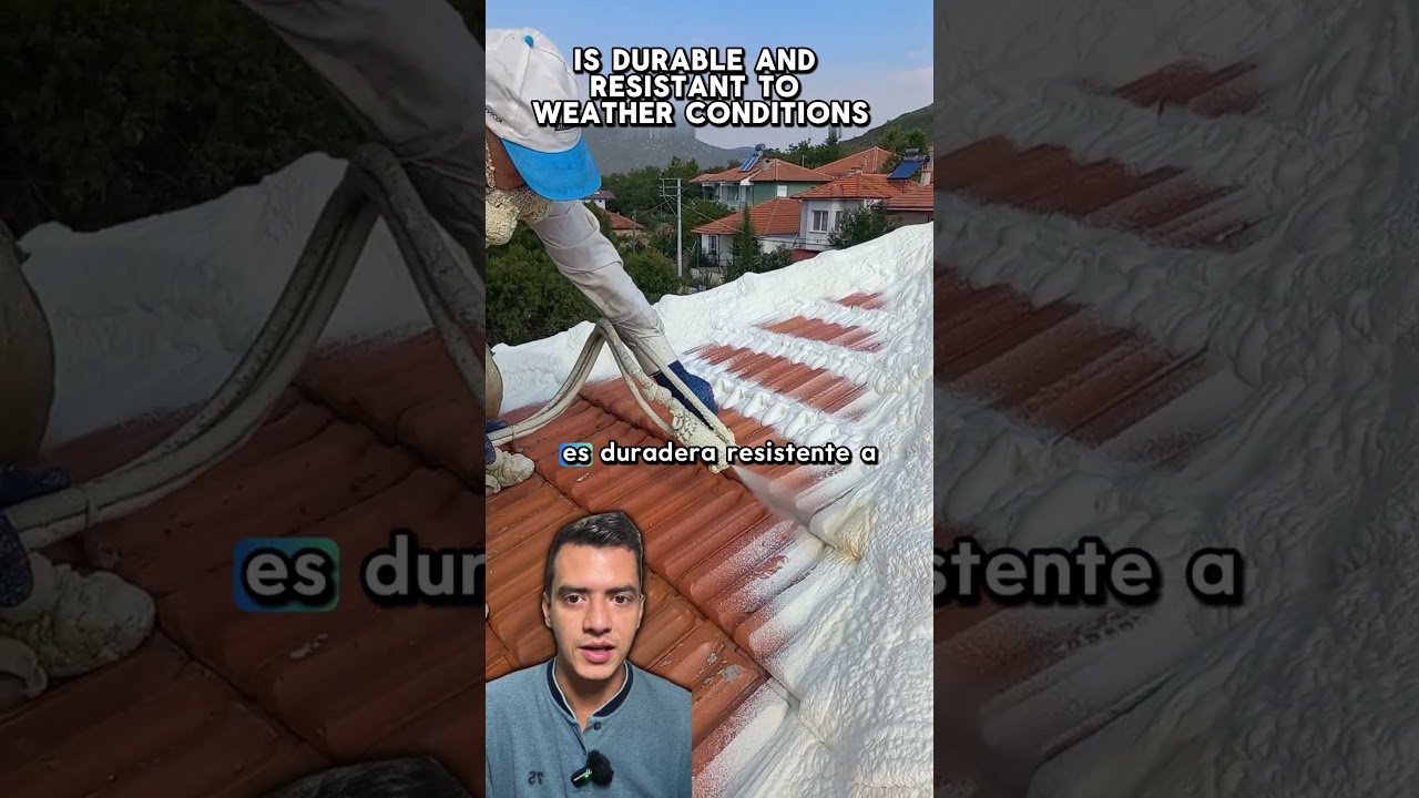 C&oacute;mo Reparar Filtraciones en el Techo con Espuma de Poliuretano 🌧️🔧