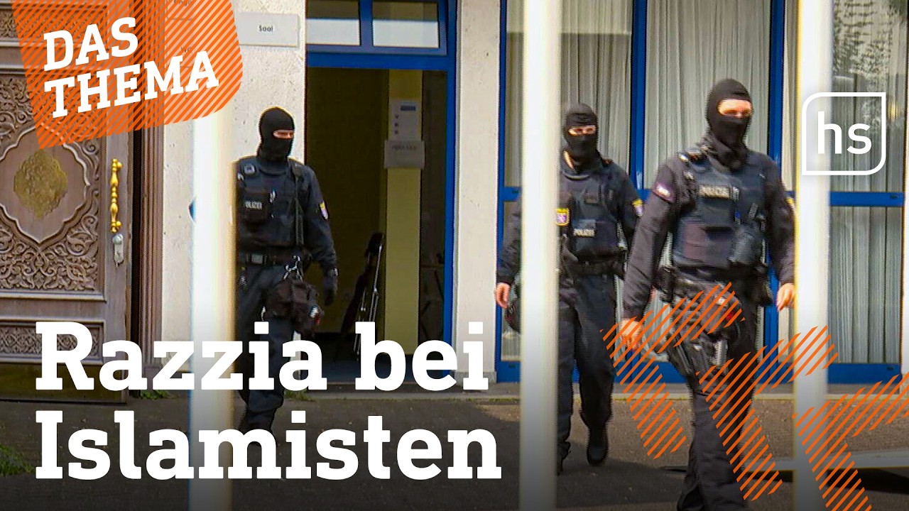 Razzia bei Islamischem Zentrum in Bad Homburg und Frankfurt | hessenschau DAS THEMA