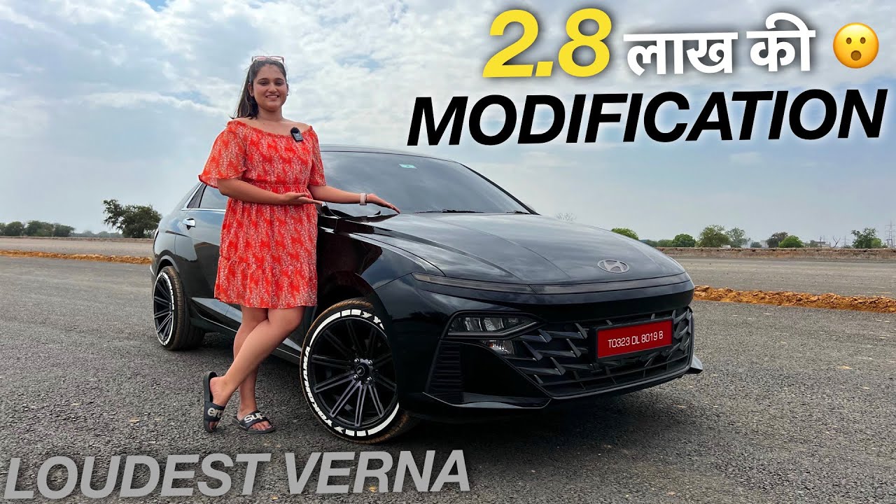 VERNA 2023 लेते ही MODIFY करवादी - MAFIA VERNA 👌🏻