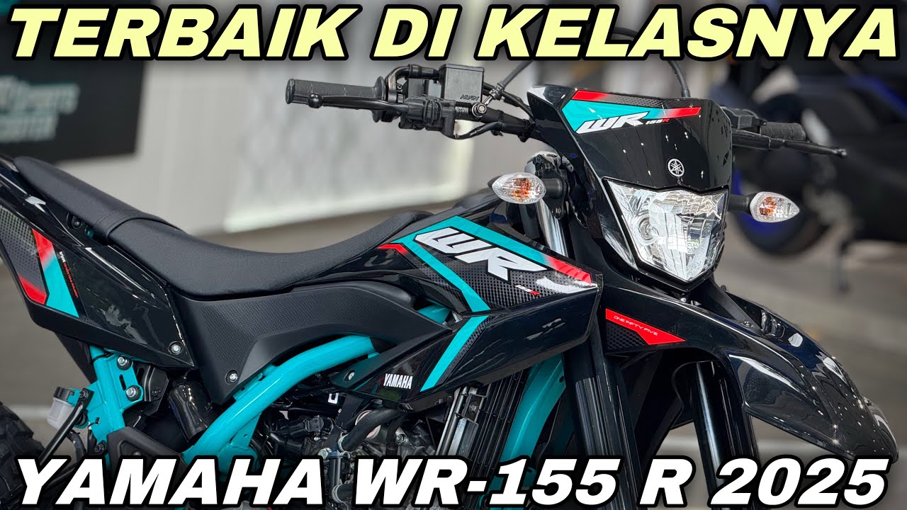 TANTANG CRF & KLX‼️YAMAHA WR-155 R 2025 BLACK