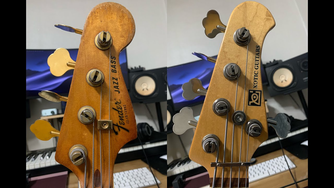 Xotic XJ-1T vs Fender Jazz 82