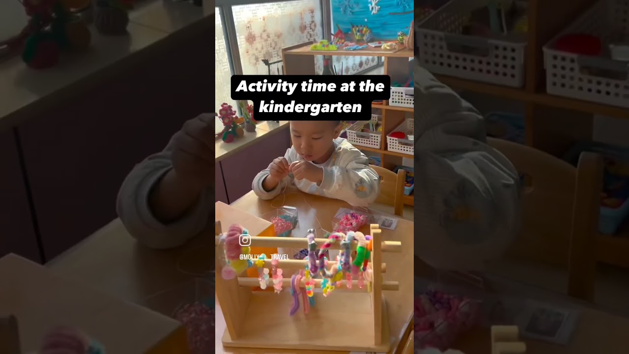China kindergarten child activity 