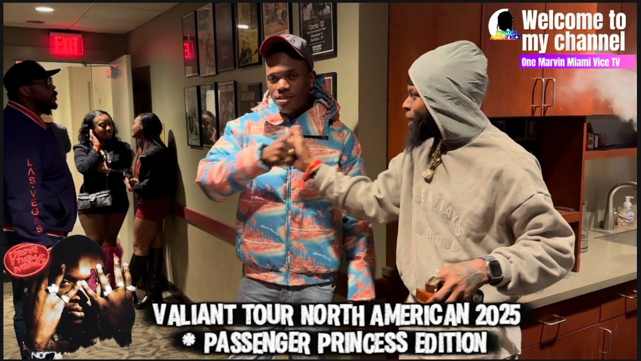 VALIANT TOUR NORTH AMÉRICAN 2025 PASSENGER PRINCESS EDITION Hartford, Connecticut ￼