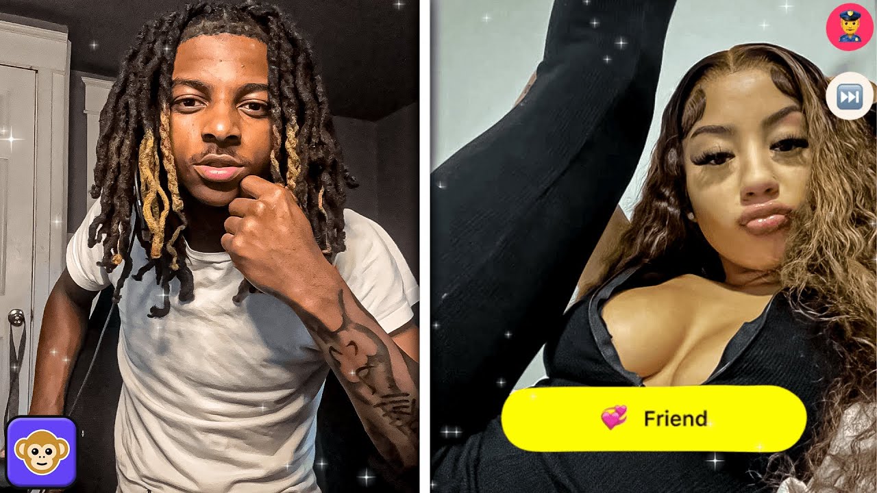 SHE SEEN ME AND STARTED GETTING FREAKY😱THESE FEMALES HAVE NO SELF RESPECT LATE NIGHT 🔞(MONKEY APP)😍