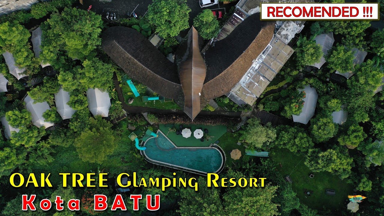 OAK TREE GLAMPING RESORT, Kota Batu ASLI KEREN !!!