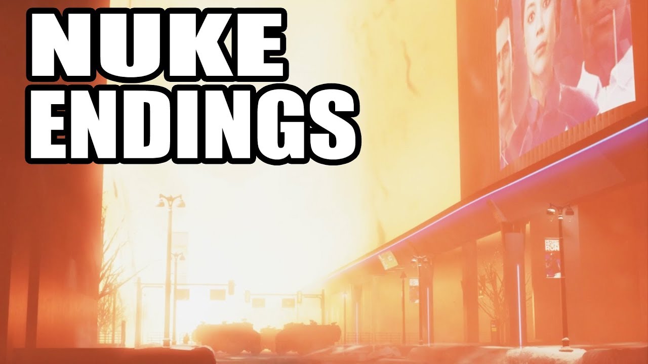 All Nuclear Endings - Detroit Become Human