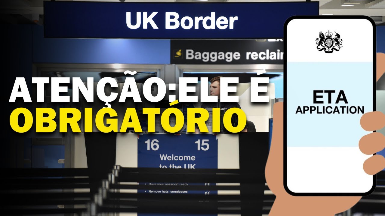 ATENÇÃO TURISTAS - ISSO AGORA É OBRIGATÓRIO (ETA UK)
