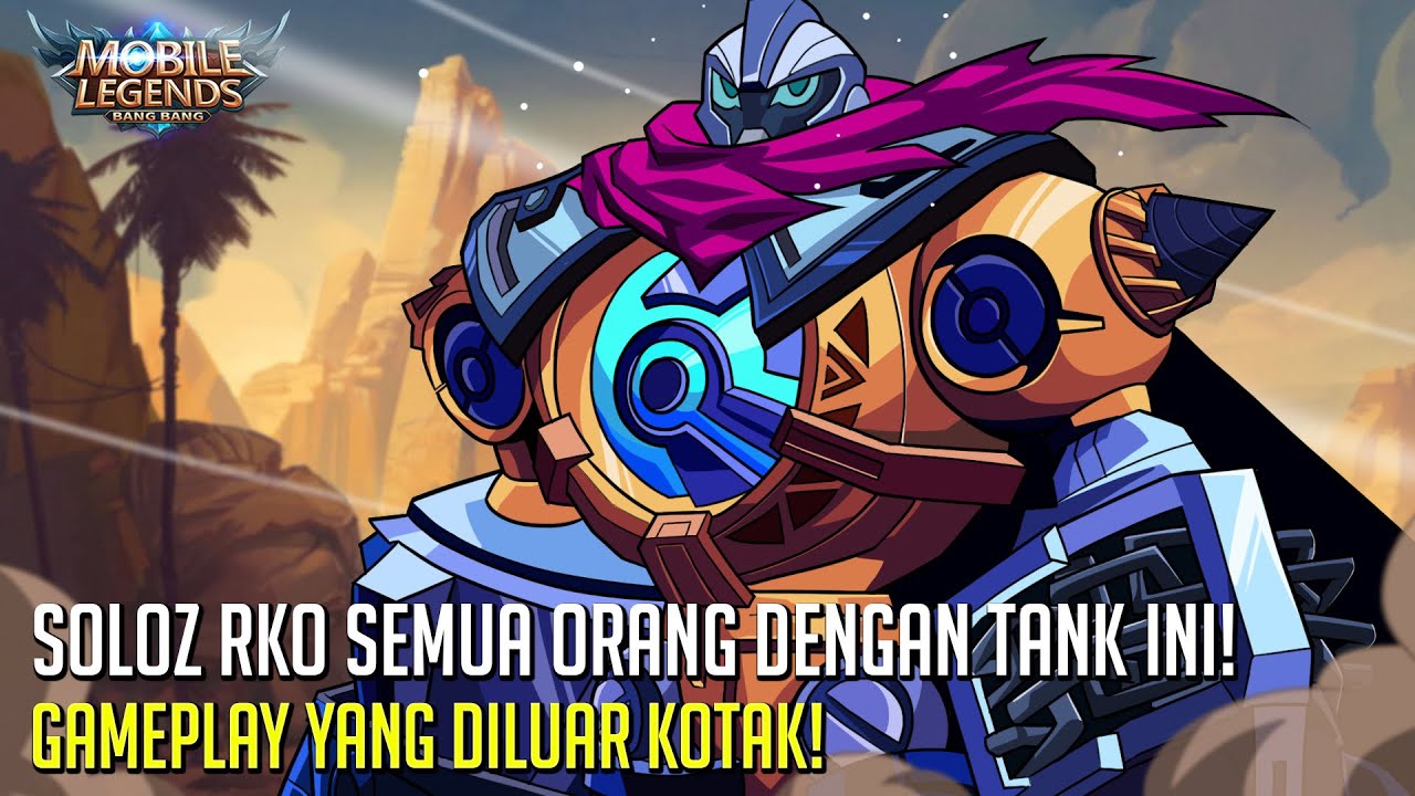 SATU SATUNYA HERO RANDY ORTON DI MOBILE LEGEND! RKO OUTTA NO WHERE!