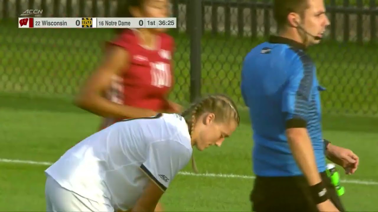 #22 Wisconsin vs  #16 Notre Dame | NCAA Women Soccer Sep 1,2022