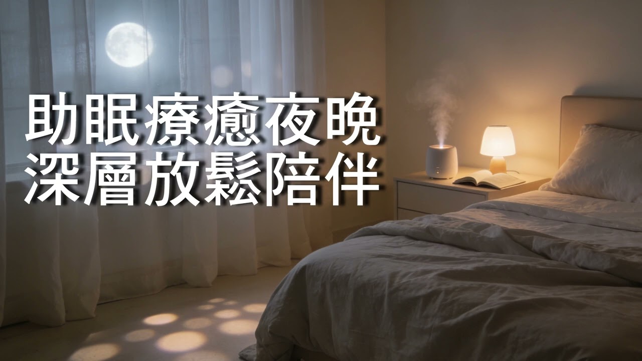 不說話的深夜時光｜舒壓放鬆音樂陪你入眠（60分鐘）