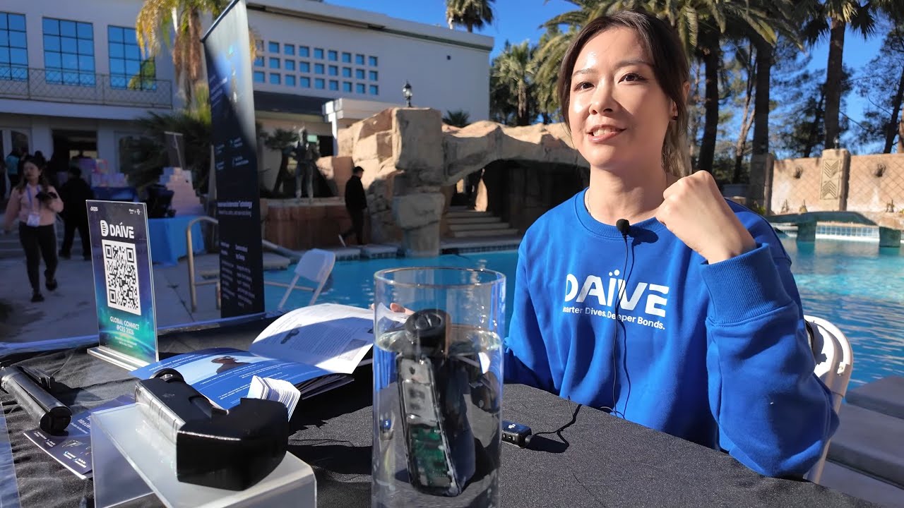 Daïve HUD dive computer: mask-mounted display, air integration, buddy messaging, 70 m depth