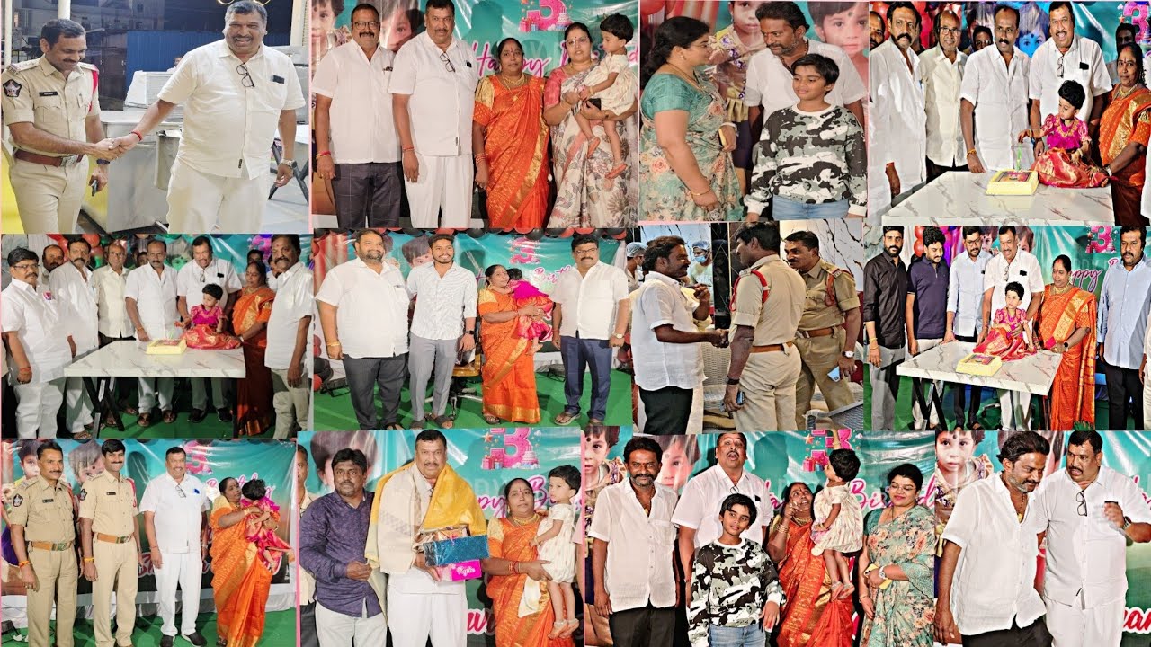 కూతురు పుట్టినరోజు ఘనంగా జరిపించిన ఆవకాయ్ రెస్టారెంట్ యజమాని శీను...