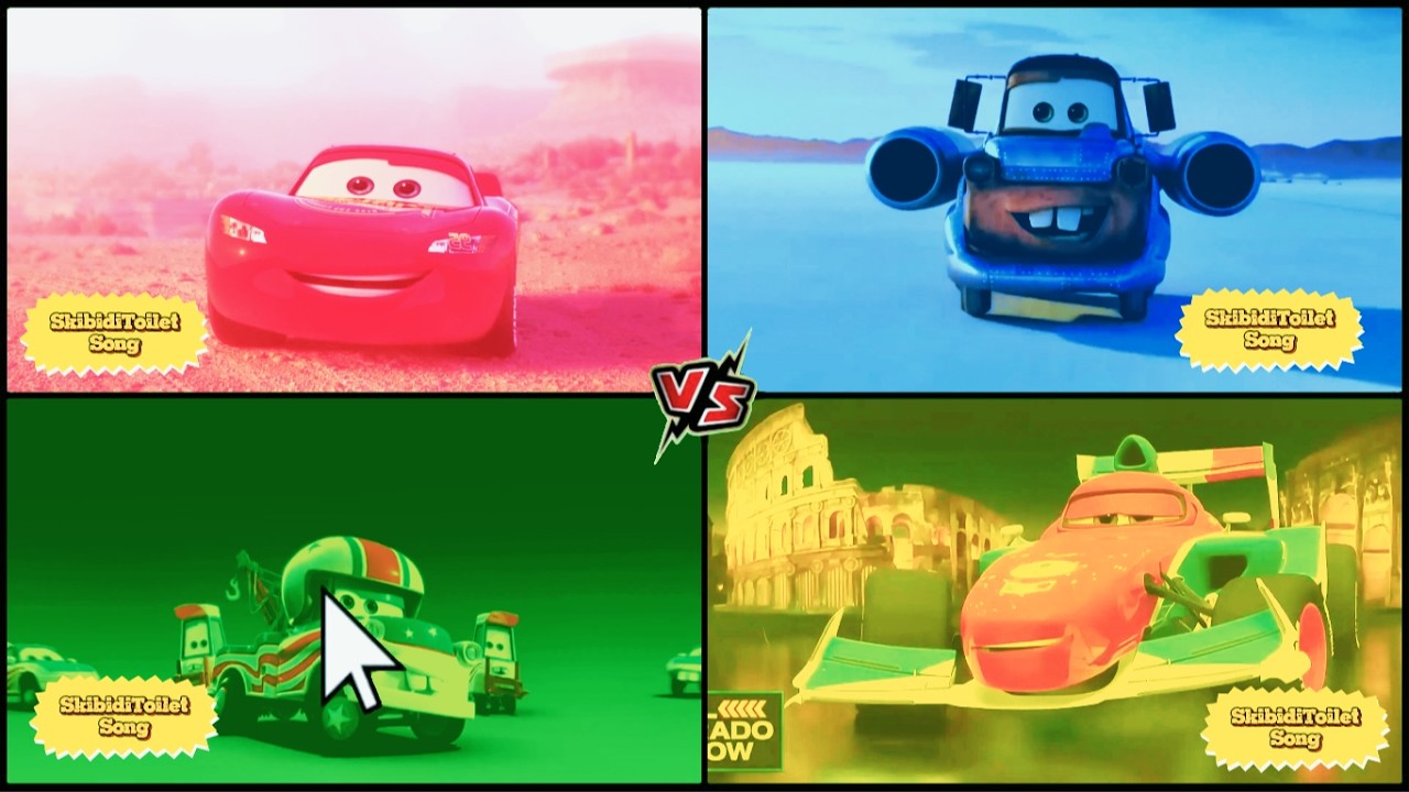 Lightning McQueen Eater - Skibidi Toilet Song (COVER)