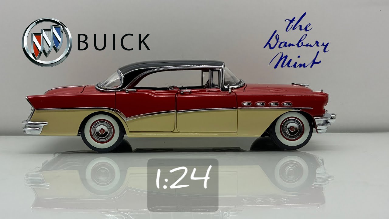 Обзор модели Buick Roadmaster 4-door Riviera 1956г. 1:24 The Danbury Mint