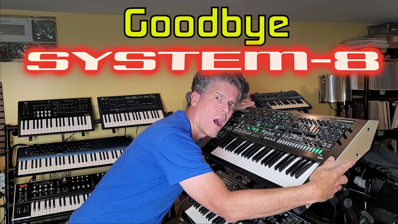 Пришло время попрощаться с удивительным плагином-синтезатором #Roland System-8